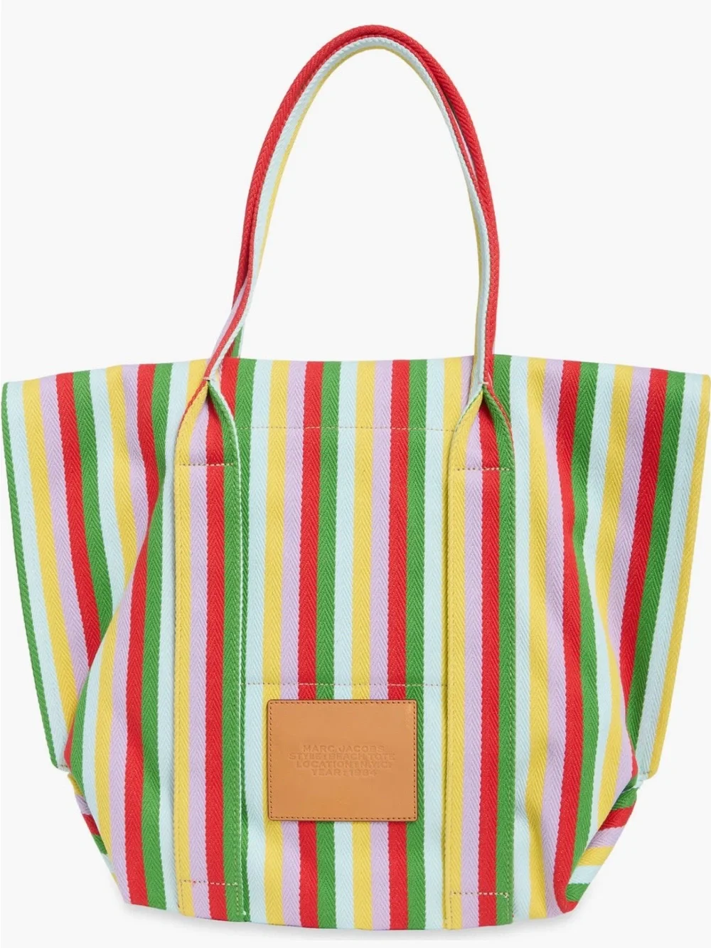 NWT Marc Jacobs The Stripe Beach Tote